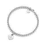 Heart Bead Love Bracelet