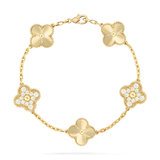 Luxury Clover Crystal Bracelet