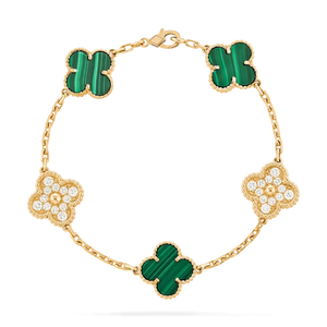 Luxury Clover Crystal Bracelet