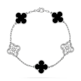 Luxury Clover Crystal Bracelet