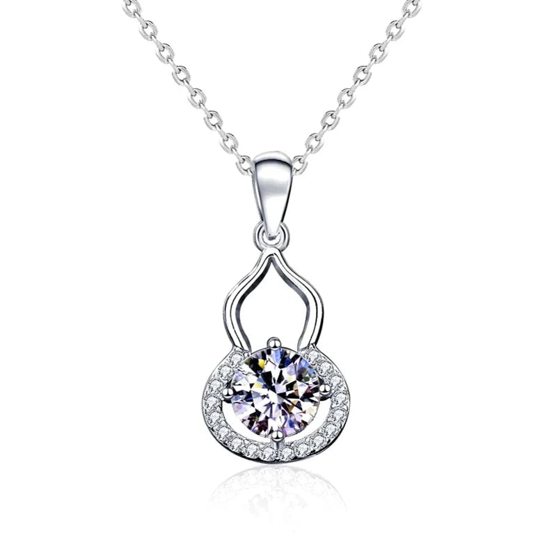 Lab Diamond Moissanite Necklace