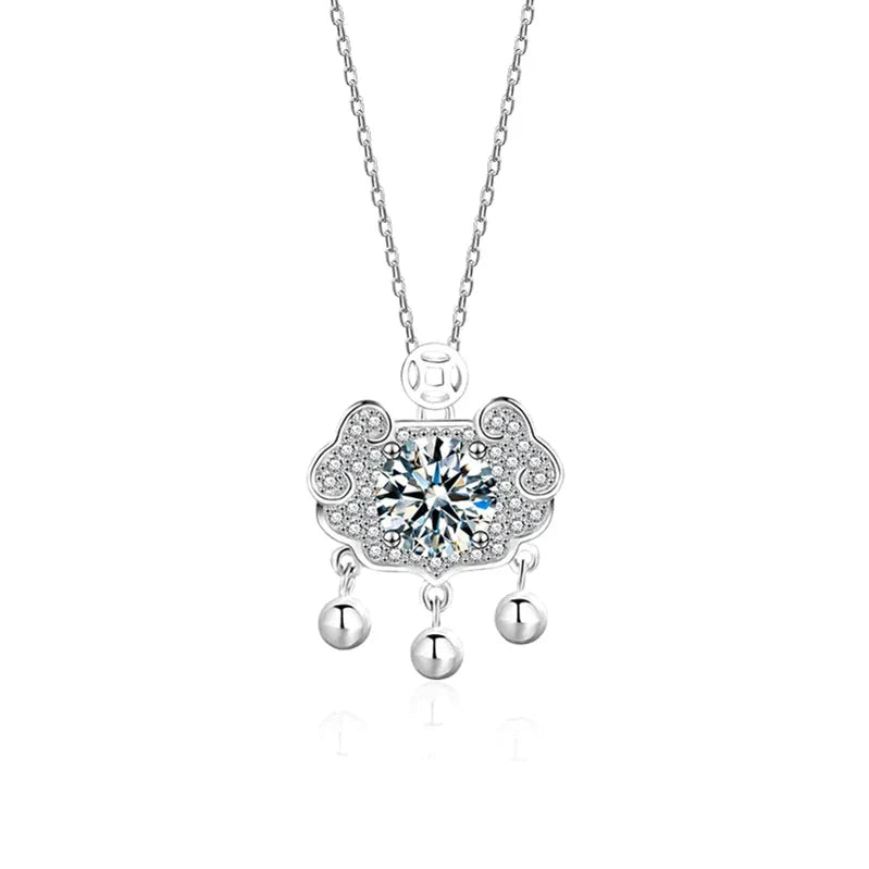 Luxury Moissanite Pendant Necklace