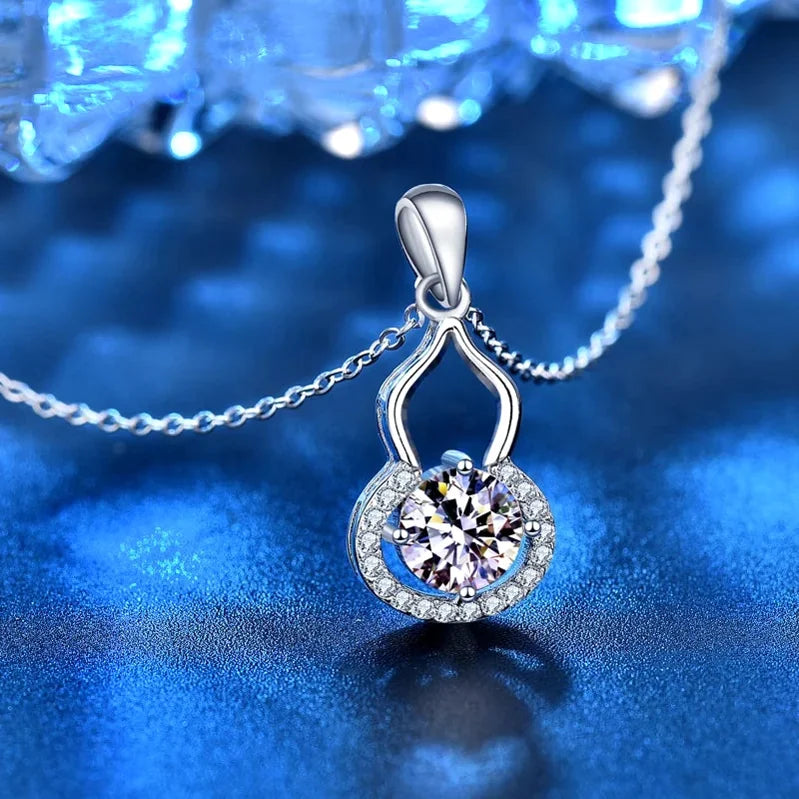 Lab Diamond Moissanite Necklace