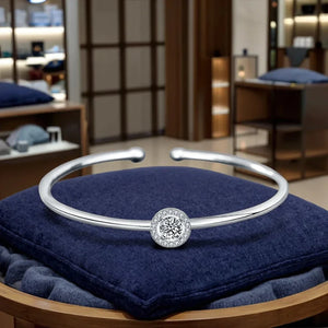 Luxurious Moissanite Silver Bracelet