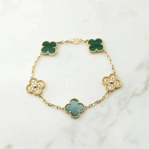 Luxury Clover Crystal Bracelet