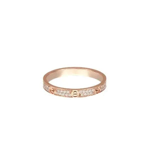 Amour Crystal Ring - Pave