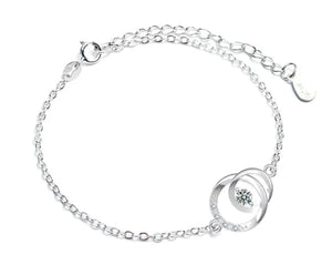 Moissanite Anniversary Charm Bracelet