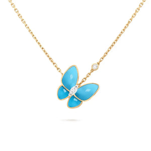 Two Butterfly Necklace