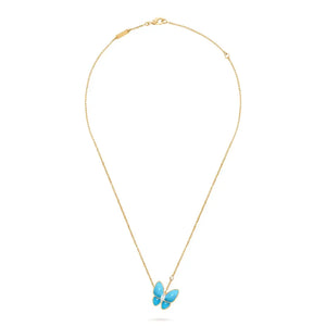 Two Butterfly Necklace