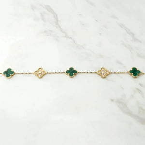 Luxury Clover Crystal Bracelet